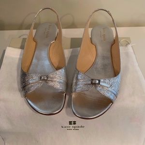 Kate Spade flat sling back
